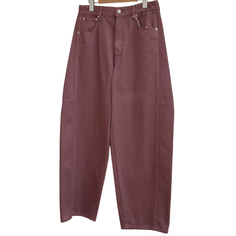 【cafune】Garment bye cocoon pants  35647