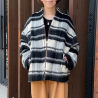 【MARGAUX VINTAGE】シャギージップコート（CHECK）　26129