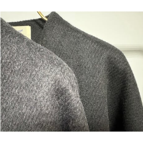 【MARGAUX VINTAGE】シャギージップコート（無地）　26130