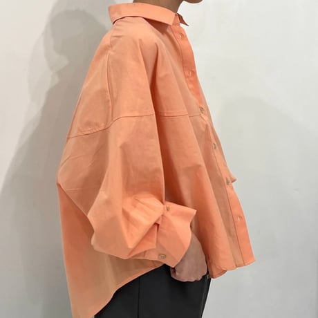 【HERENCIA】Button-up Blouse With Charm Detail  426144