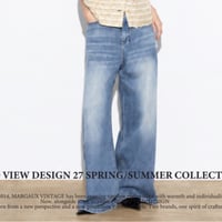 【Good View Design】ルーズバギーデニム　27003