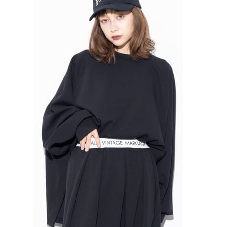 【MARGAUX VINTAGE】ロゴウエストタックパンツ　26141