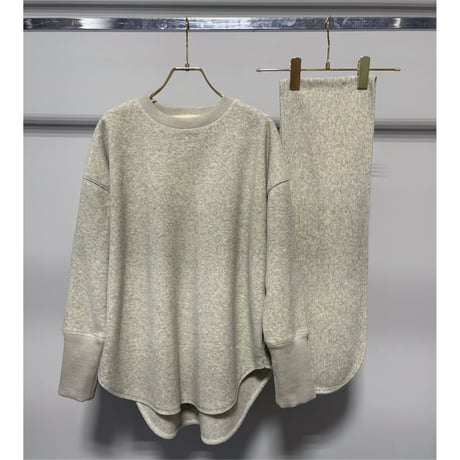 【MARGAUX VINTAGE】マフラー付き裏起毛プルオーバー　26125
