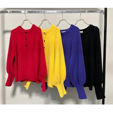 【MARGAUX VINTAGE】ヘンリーニットプルオーバー　26145