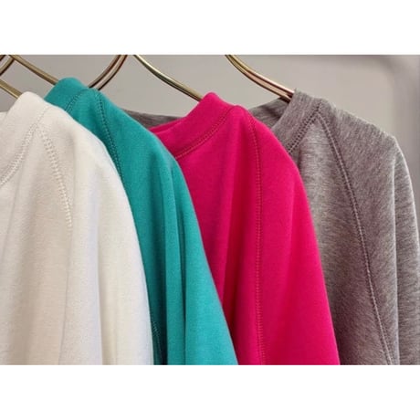 【MARGAUX VINTAGE】裏毛スキッパープルオーバー　27025