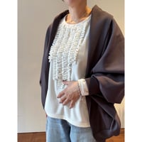 【MARGAUX VINTAGE】ダンボールニットモモンガフーディー　26132