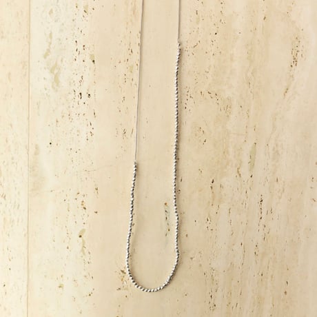 【MANA】560234 grain long necklace（ラスト1点）