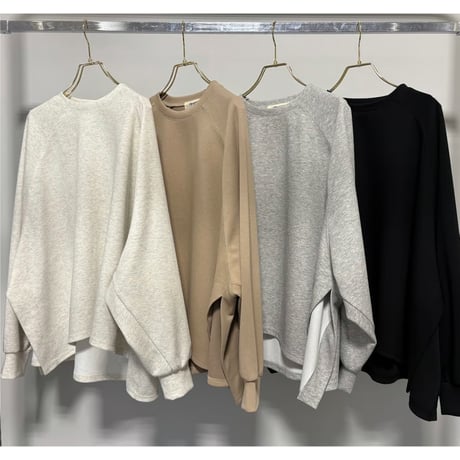 【MARGAUX VINTAGE】サイドスリットプルオーバー　26140