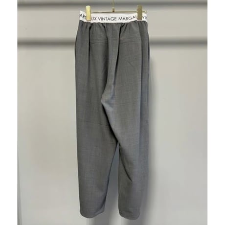 【MARGAUX VINTAGE】ウエストロゴタックパンツ　27003