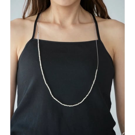 【MANA】560234 grain long necklace（ラスト1点）