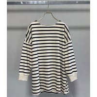 【MARGAUX VINTAGE】ボーダーB/Nプルオーバー　27029