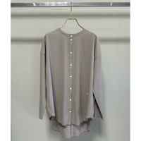 【MARGAUX VINTAGE】シアーロゴ刺繍ブラウス　27020