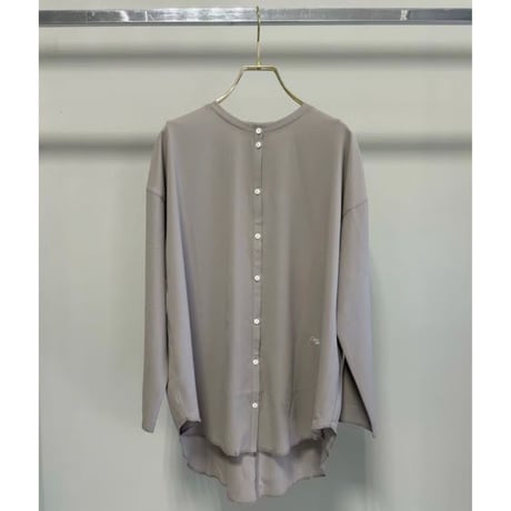【MARGAUX VINTAGE】シアーロゴ刺繍ブラウス　27020