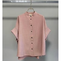 【MARGAUX VINTAGE】スタンドカラーブラウス　27017