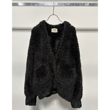 【MARGAUX VINTAGE】フェザーヤーンVカーディガン　26127