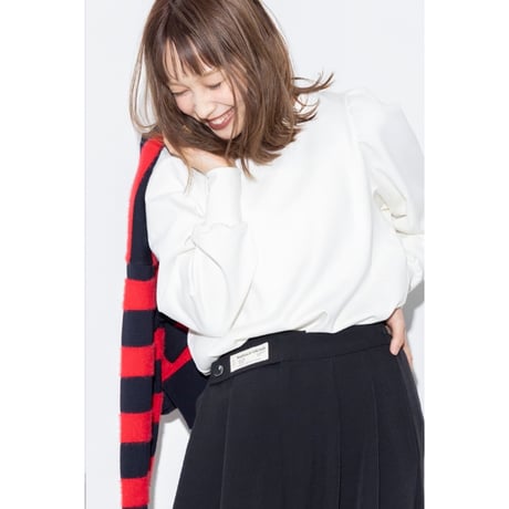 【MARGAUX VINTAGE】ウエストデザインタックパンツ　26126