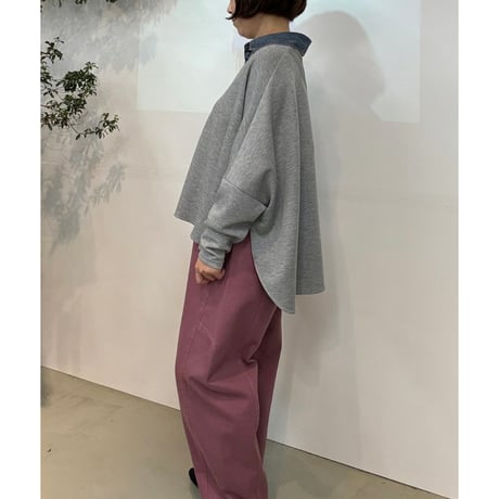 【cafune】Garment bye cocoon pants  35647
