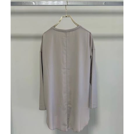 【MARGAUX VINTAGE】シアーロゴ刺繍ブラウス　27020