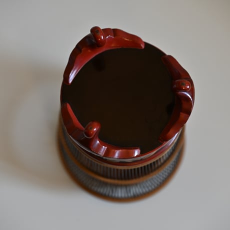 蒔絵虫籠 明治 大正期 共箱付