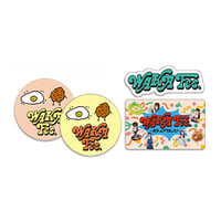 ステッカーセット(4枚入り)【大熊和奏 WAKAFes】