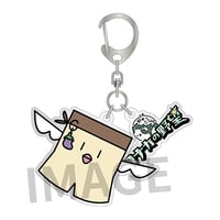 2連アクリルキーホルダー【野中ここなのノナカの野望】