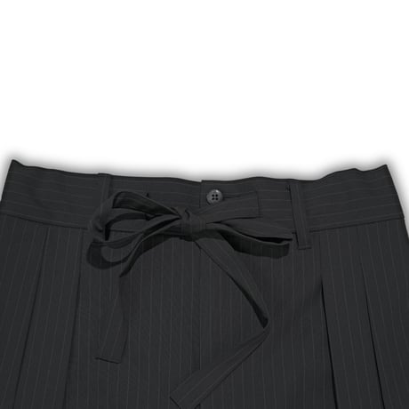 袴パンツ　ストライプ