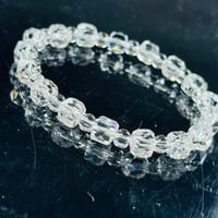 水晶 スクエアカット 6.8mm
