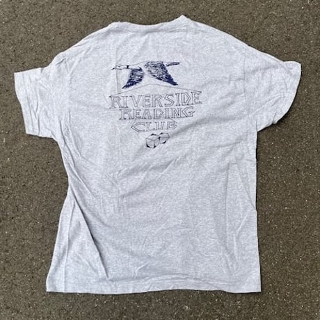 RIVERSIDE READING CLUB goose T-SHIRTS ( USED )
