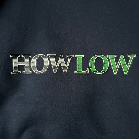 HOW LOW logo HOODIE