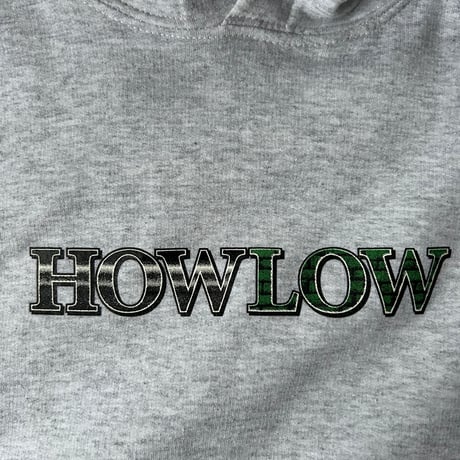 HOW LOW logo HOODIE