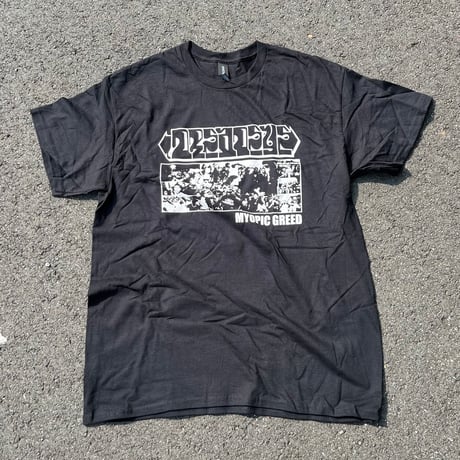 DREAD EYE Myopic Greed T-SHIRTS BLACK