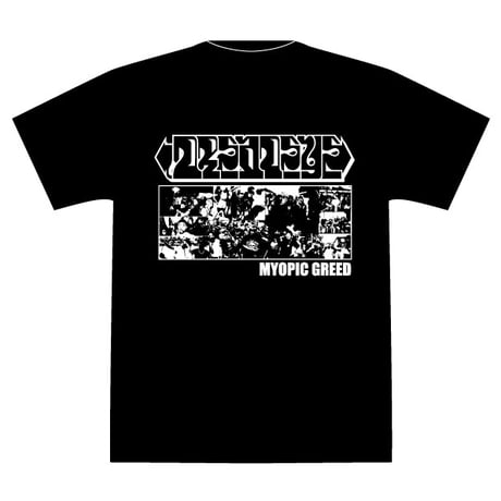 DREAD EYE Myopic Greed T-SHIRTS BLACK