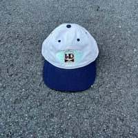 WDsounds FOREVER LOGO TWO TONE BASEBALL CAP KHAKI / NAVY