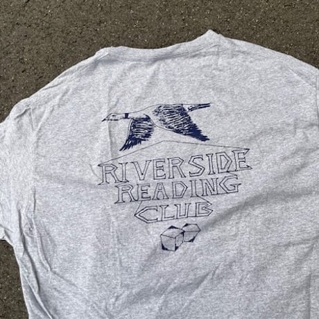 RIVERSIDE READING CLUB goose T-SHIRTS ( USED )