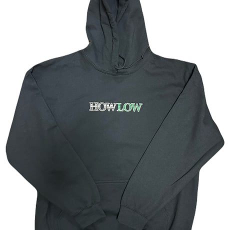 HOW LOW logo HOODIE