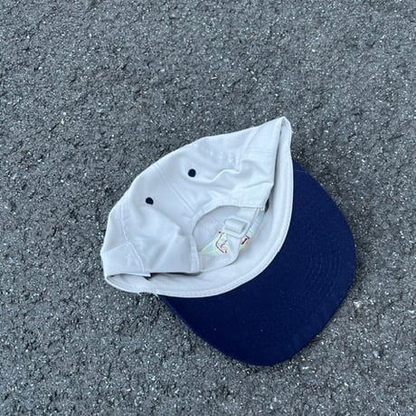 WDsounds FOREVER LOGO TWO TONE BASEBALL CAP KHAKI / NAVY