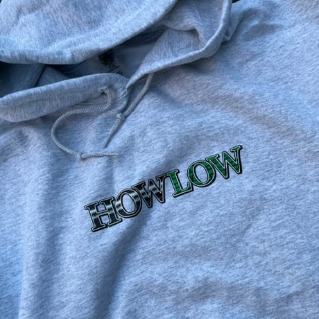 HOW LOW label logo Hoodie