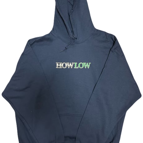 HOW LOW logo HOODIE