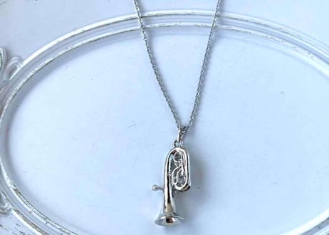 モチーフネックレス18 チューバsilver