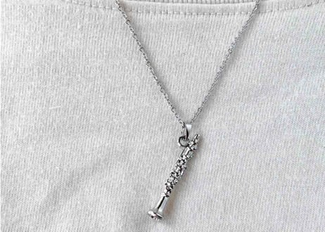 モチーフネックレス16 クラリネットsilver