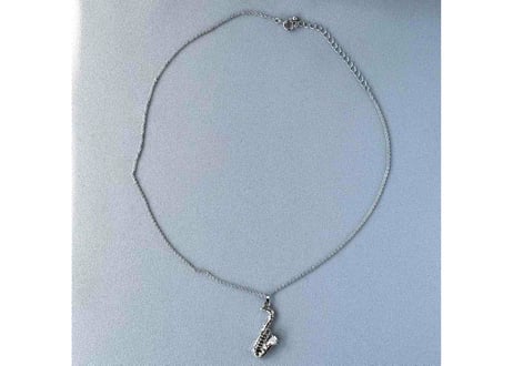 モチーフネックレス20 サックスsilver
