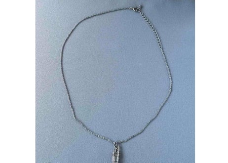 モチーフネックレス19 トランペットsilver