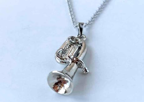 モチーフネックレス18 チューバsilver