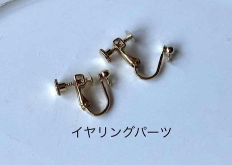 モチーフピアス259 チューバ（イヤリング変更可）