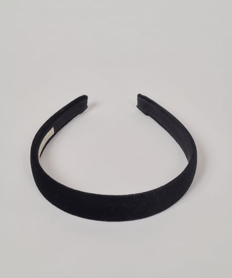 epais black velourカチューシャ