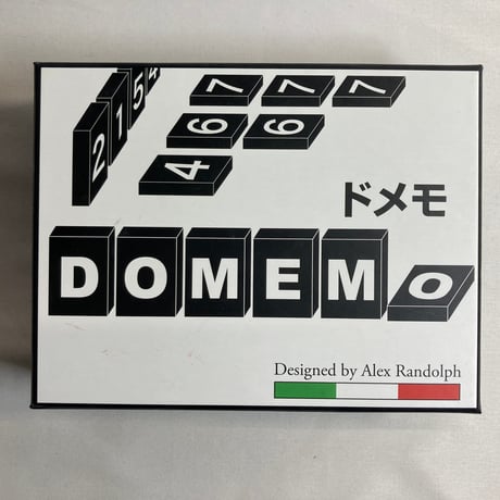 【箱汚れ有】 ドメモ 木製ピース版 (DOMEMO) / クロノス