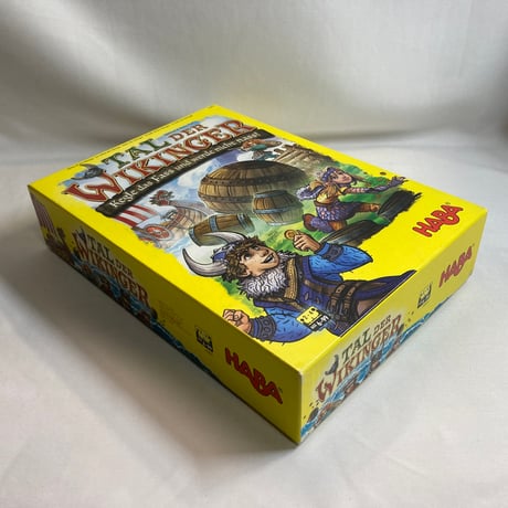 【箱使用感有】 バイキングの谷 (Tal der Wikinger) / HABA 海外版(日本語訳有)