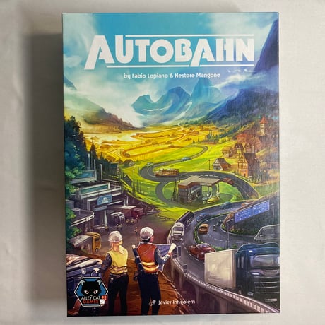 【箱凹み有】 アウトバーン (AUTO BAHN) / ALLEY CAT GAMES 海外版(日本語訳無)