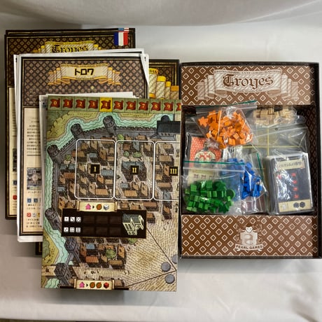 【駒１個欠け有】 トロワ (Troyes) / Pearl Games 海外版(日本語訳有)