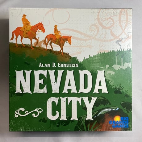【箱裏線状凹み有】 ネバダシティ (Nevada City) / Rio Grande Games 海外版(日本語訳有)